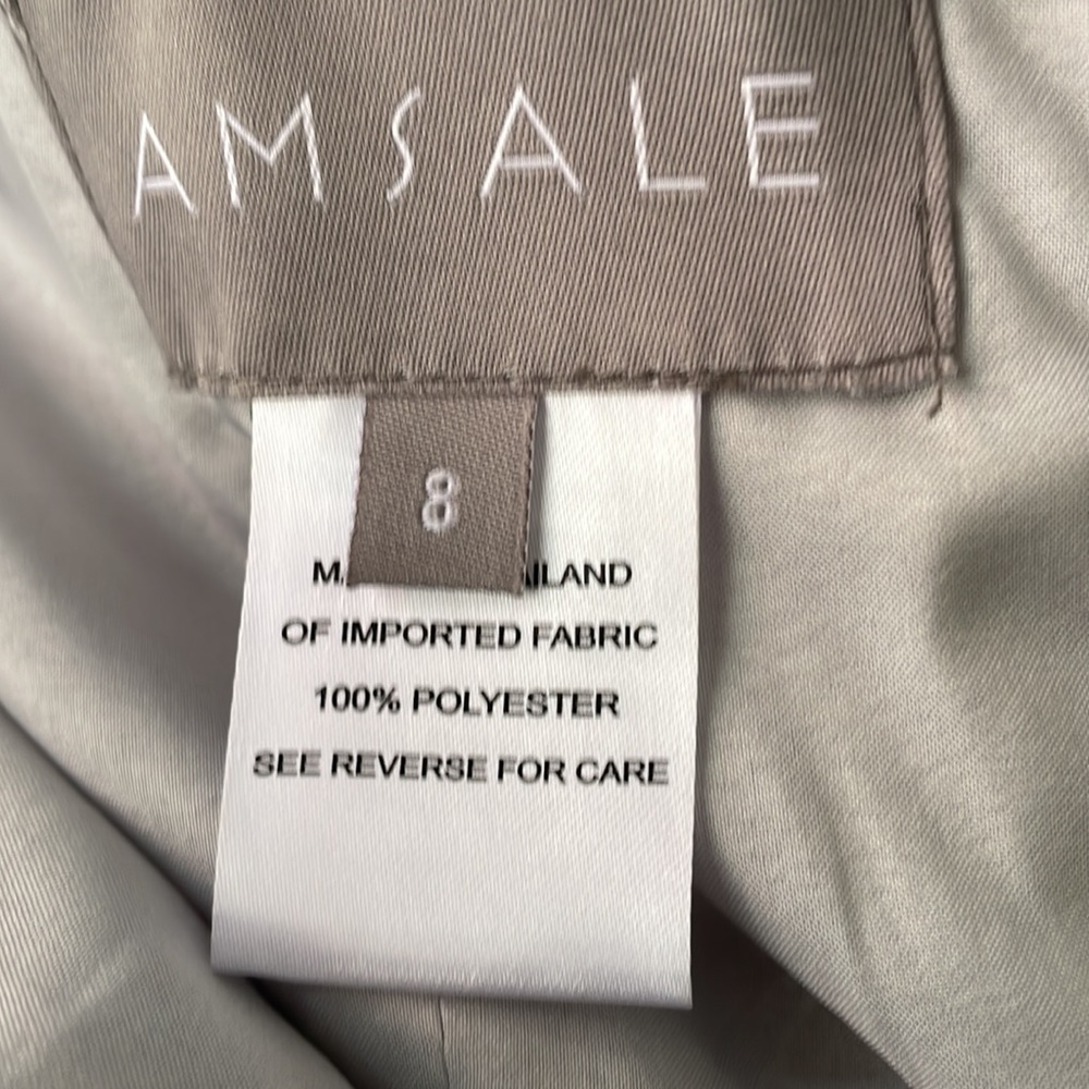 AMSALE Bridesmaid Dress "Rene" Size 8 - Picture 9 of 10
